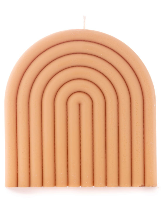 Apricot Rainbow Candle Big