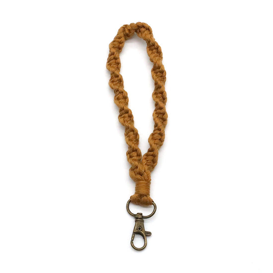 Copper keychain