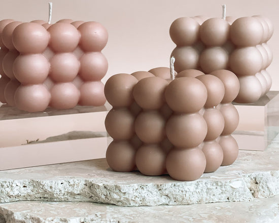Clay Bubble Candle