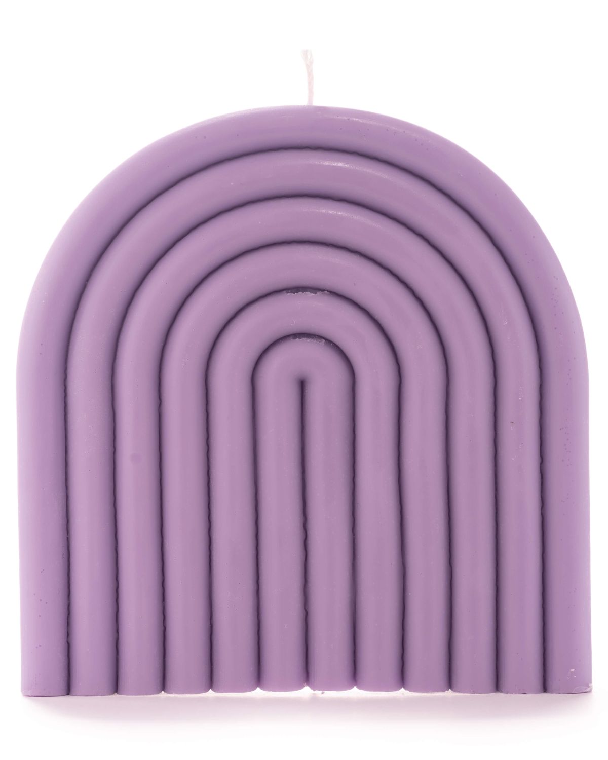 Purple Rainbow Candle Big