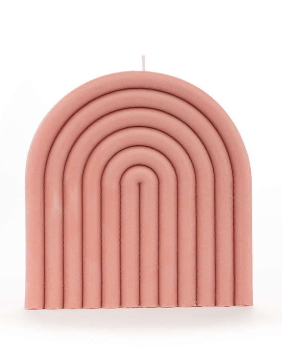 Pink Rainbow Candle Big