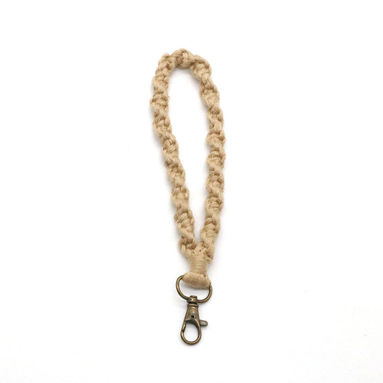 Tan Keychain