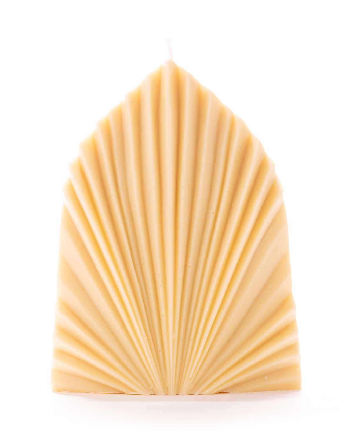 Yellow Shell Candle