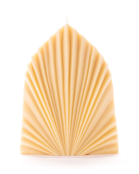 Yellow Shell Candle